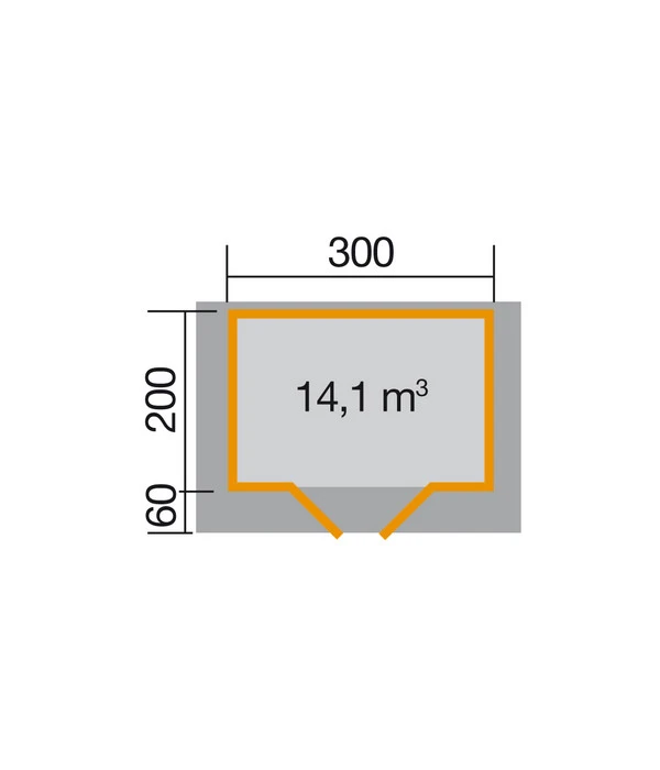 Weka Gartenhaus Premium 28 – Bild 2