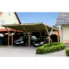 Weka Doppelcarport Mit Kunststoffdach, Ca. B592/H250/T606 Cm