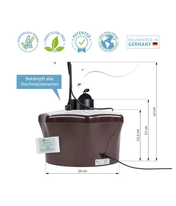Biogents BG-Mosquitaire CO2 Mückenfalle, 1 Stk. – Bild 2