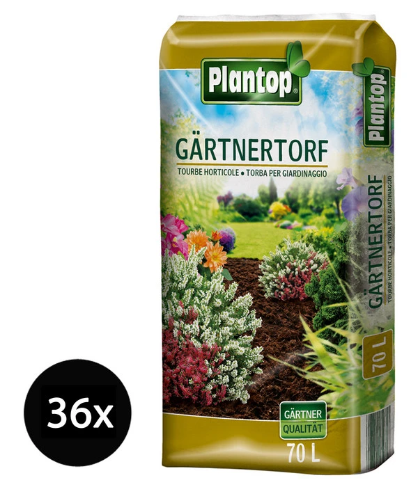 Ziegler Plantop Gärtnertorf, 36 X 70 Liter