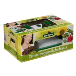 Dehner Zimmergewächshaus Komplett-Set, 38 X 24 X 18 Cm