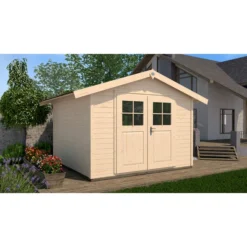 Weka Gartenhaus 122 Gr. 4, Ca. B380/H253/T274 Cm