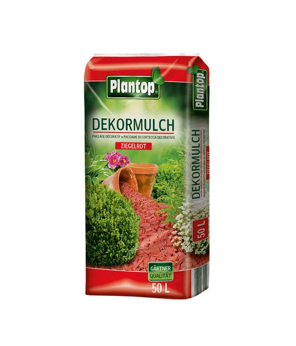 Ziegler Plantop Dekormulch Ziegelrot, 39 X 50 Liter – Bild 2
