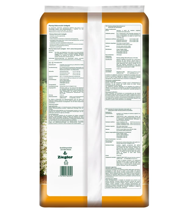 Ziegler Plantop Rindendekor Gelb, 50 L – Bild 2