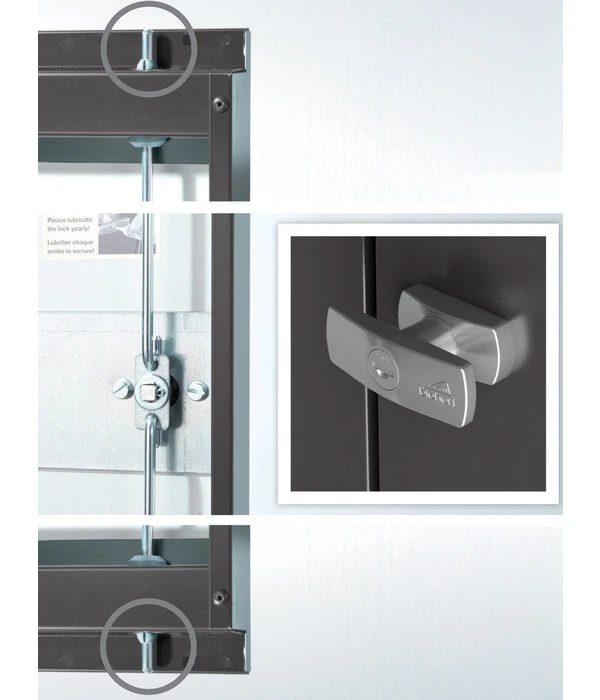 Biohort Gerätehaus Europa 2 A – Bild 6