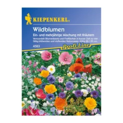 Wildblumen Mit Kräutern Mix, Saatgut Von Kiepenkerl