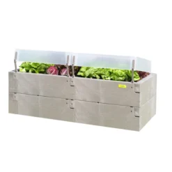 Juwel Hochbeet Timber Anzucht-Set 2in1, Ca. B130/H52/T60 Cm