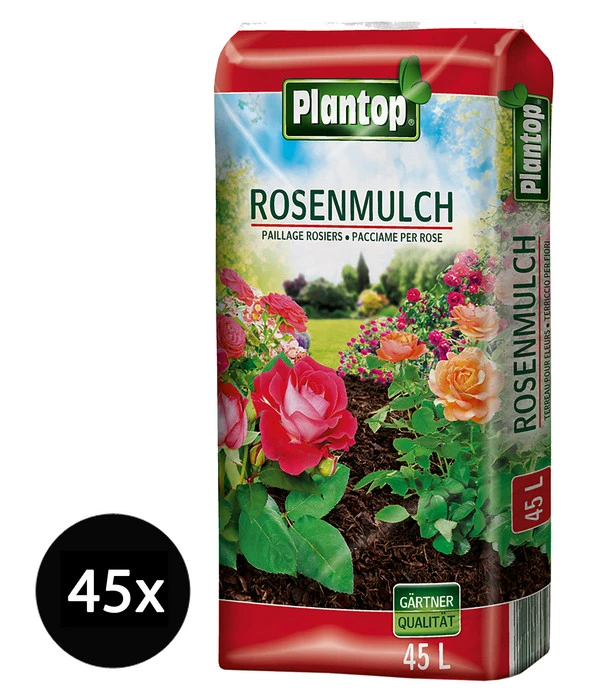 Ziegler Plantop Rosenmulch, 45 X 45 Liter