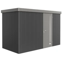 Biohort Gerätehaus Neo 1D, Dunkelgrau/quarzgrau