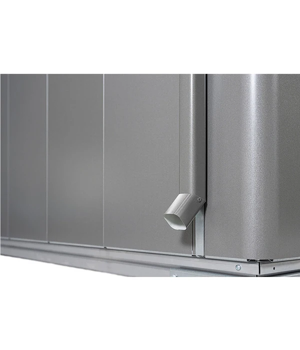 Biohort Gerätehaus Neo 2D, Silber/quarzgrau – Bild 2