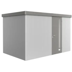 Biohort Gerätehaus Neo 2D, Silber/quarzgrau