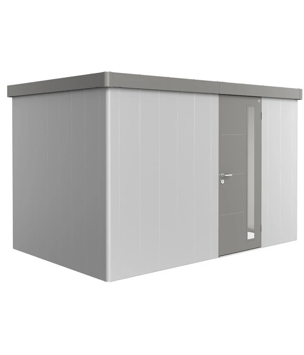 Biohort Gerätehaus Neo 2D, Silber/quarzgrau
