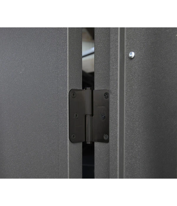 Wolff Finnhaus Metallgerätehaus Eleganto 2724, Inkl. Seitendach Links, Ca. B455/H227/T259 Cm – Bild 9