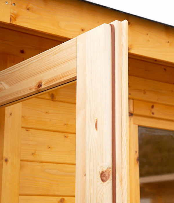 Wolff Finnhaus Gartenhaus Katrin 44-B, Ca. B412/H301/T412 Cm – Bild 4