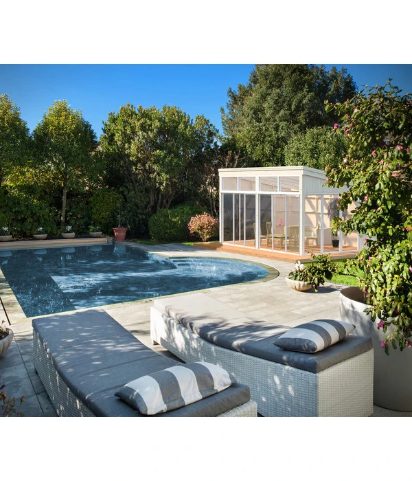 Palmako Pavillon Nova, Inkl. Front- Und Seitenverglasung, Ca. B617/H288/T397 Cm – Bild 2