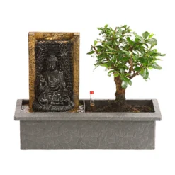 Bonsai, Mit Brunnen