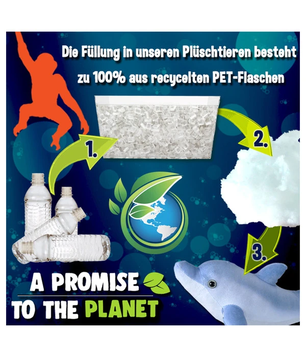 WILD REPUBLIC® Stofftier Klapperschlange Blue Rock – Bild 3